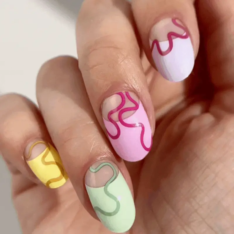 Mylee Gel Nail Wraps - Bloom Boom - Image 3