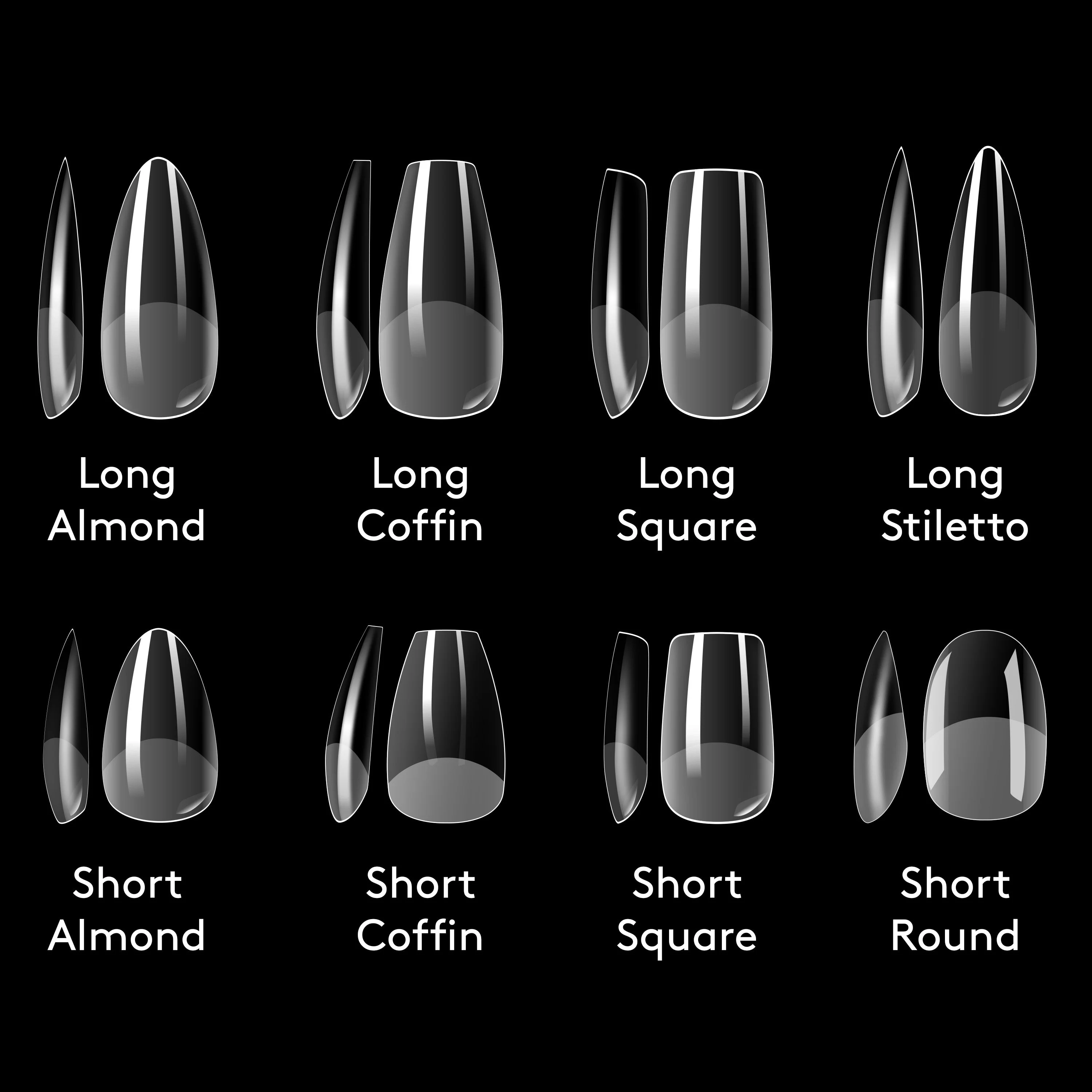 Mylee Fix 'N' Flash Tips - Short Square - Image 4