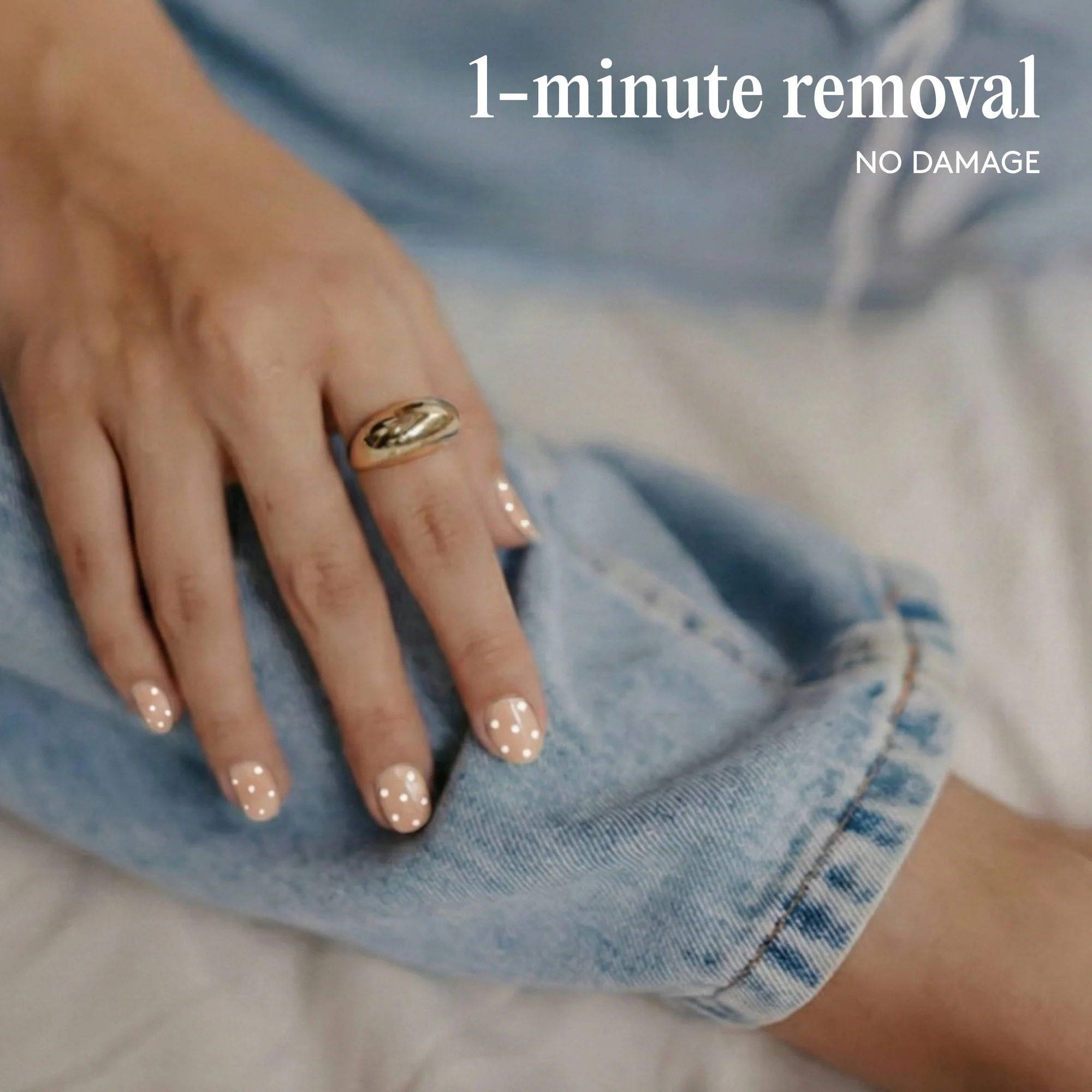 Mylee Gel Nail Wraps - Connect The Dots - Image 7
