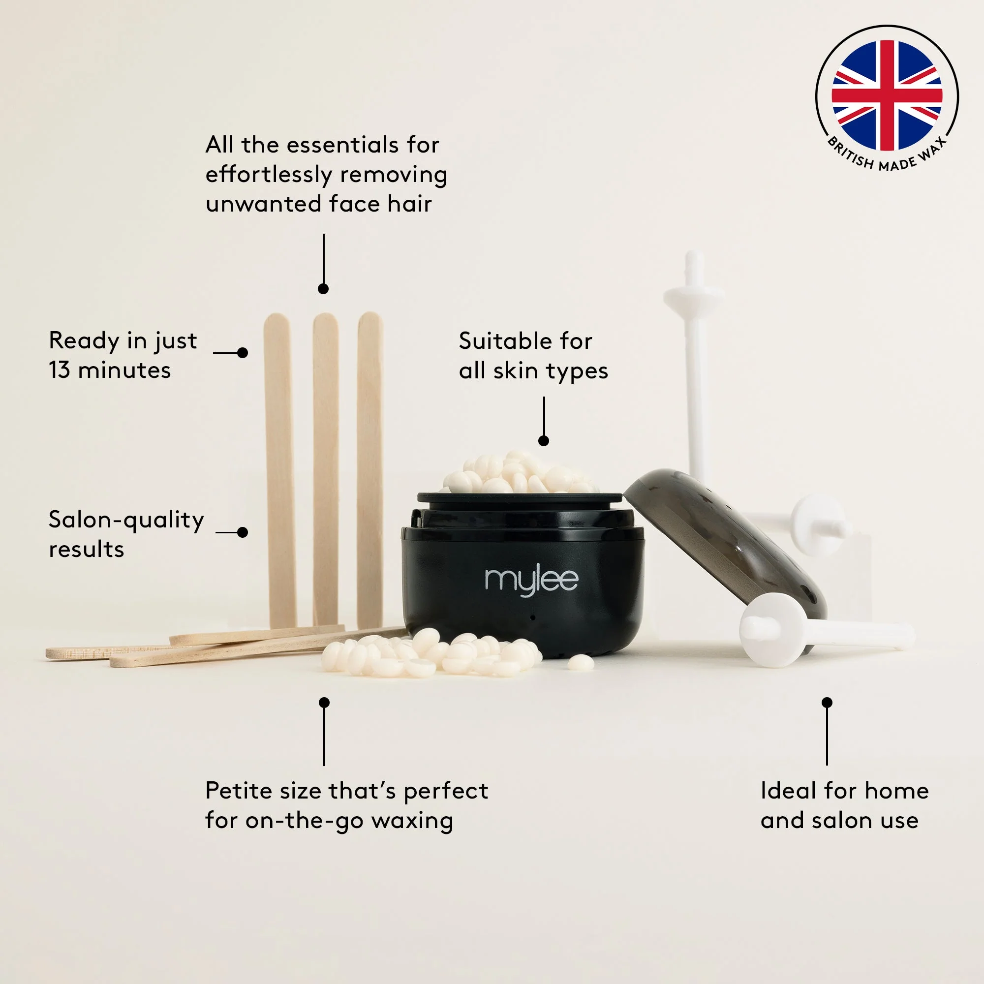 Mylee Let's Face It Waxing Kit - Image 8