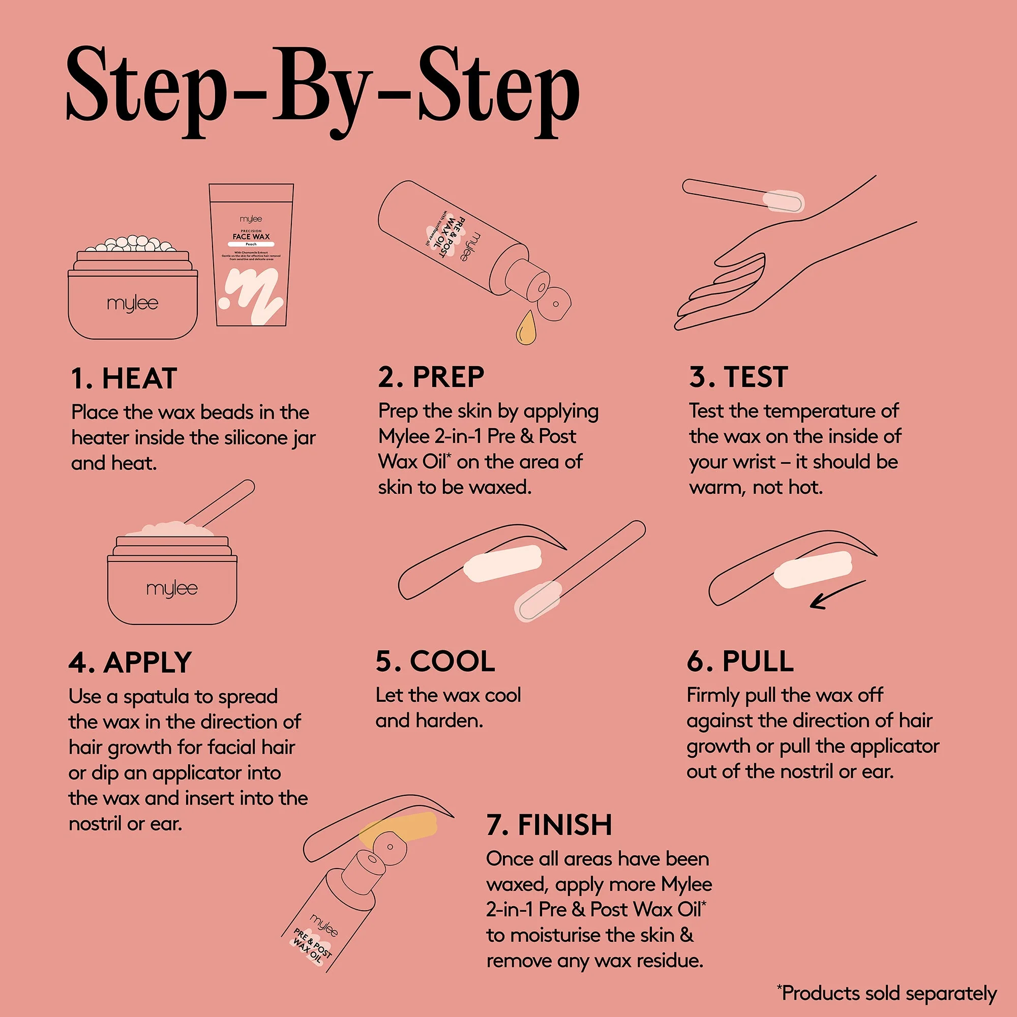 Mylee Let's Face It Waxing Kit - Image 9