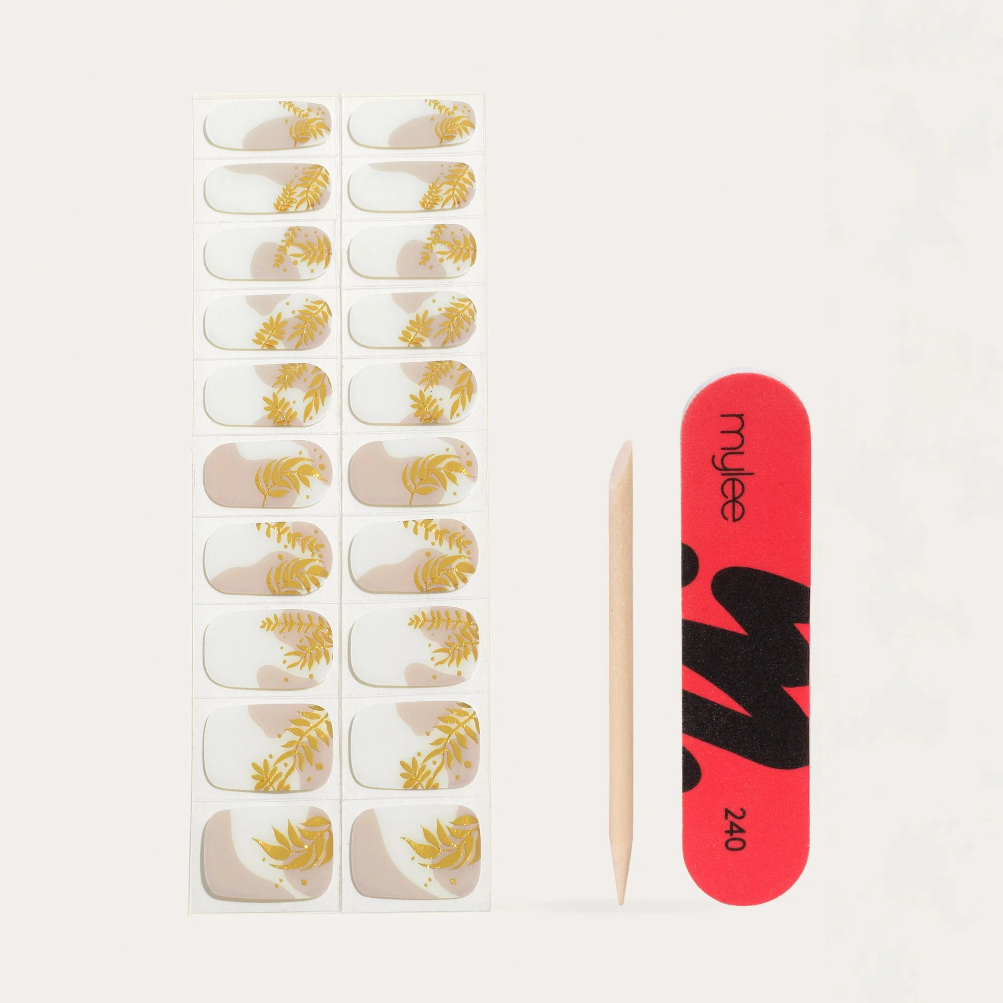 Mylee Gel Nail Wraps - Nature Time - Image 4