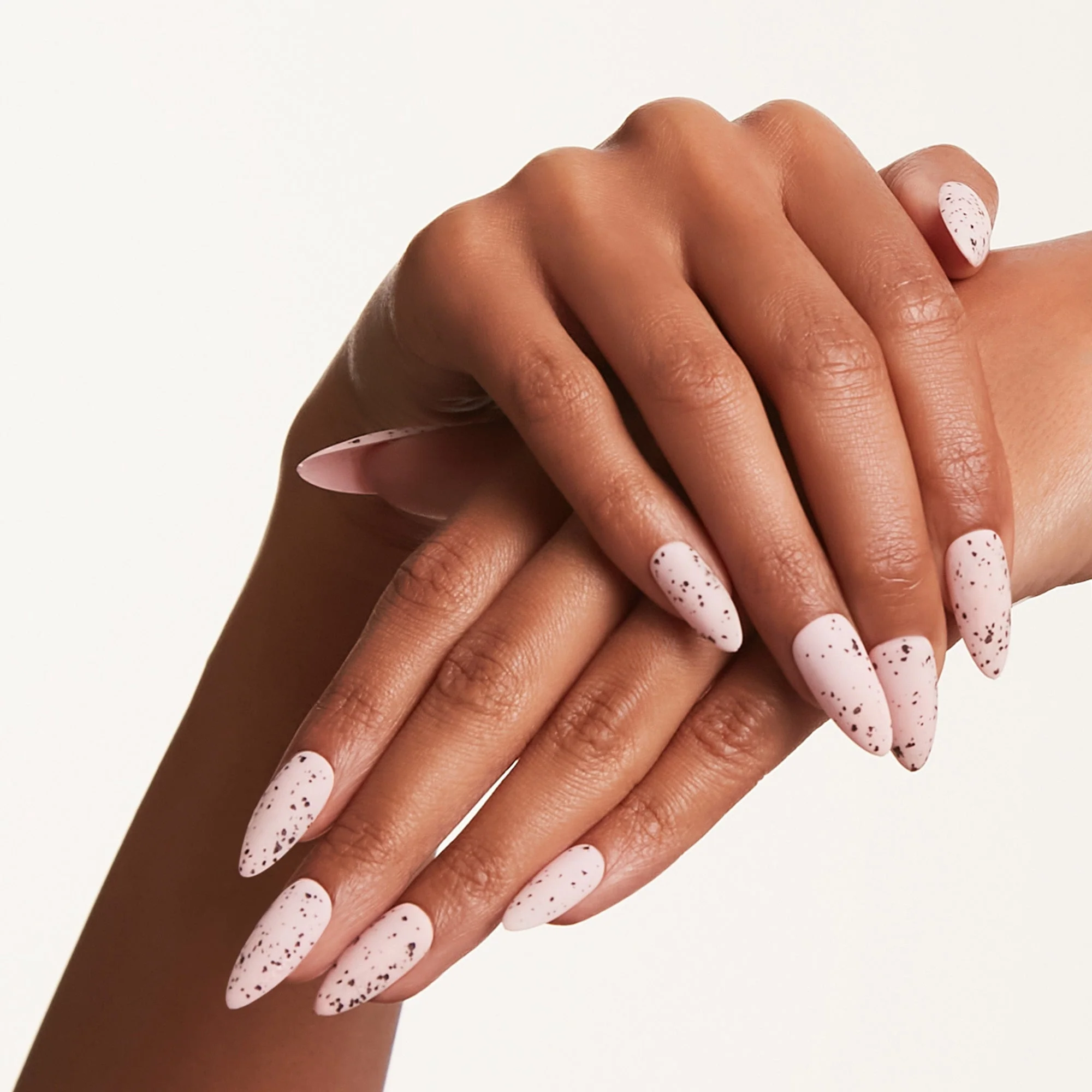 Mylee No Wipe Top Coat Gel Polish - Speckled Matte - Image 4