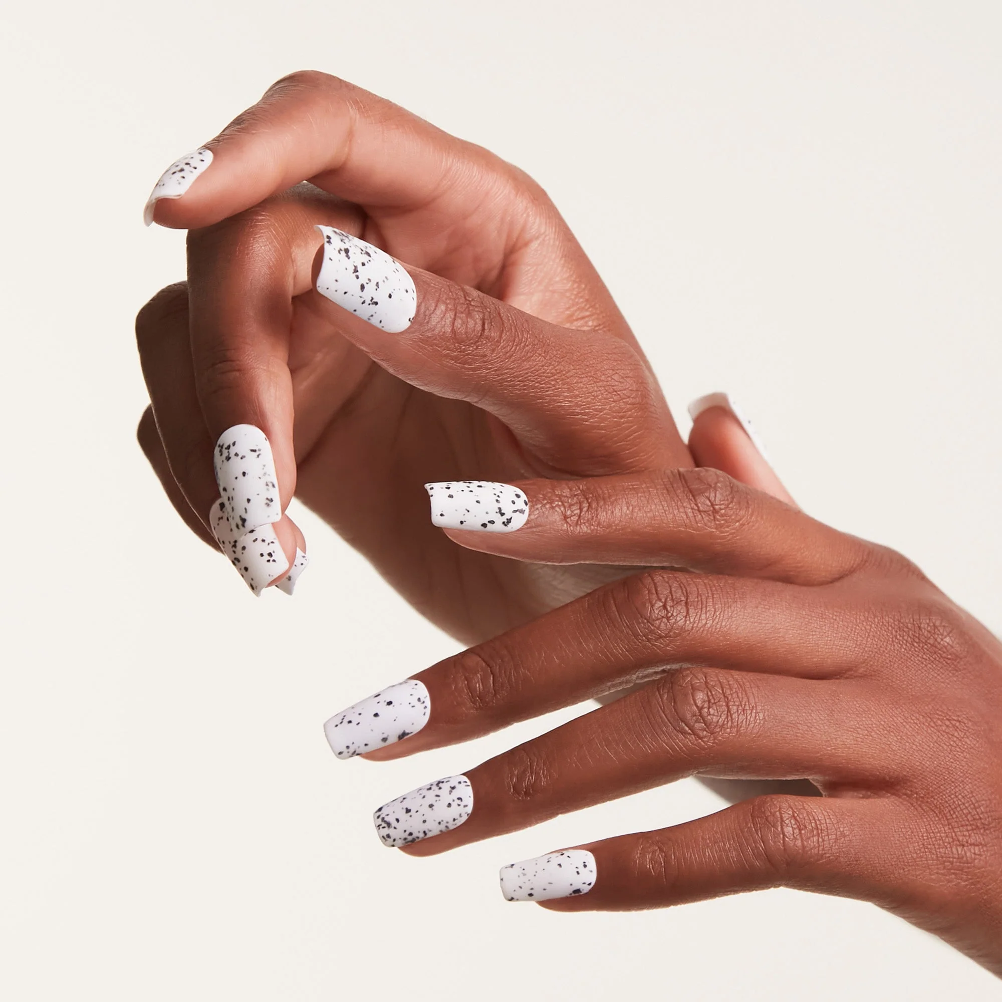 Mylee No Wipe Top Coat Gel Polish - Speckled Matte - Image 6